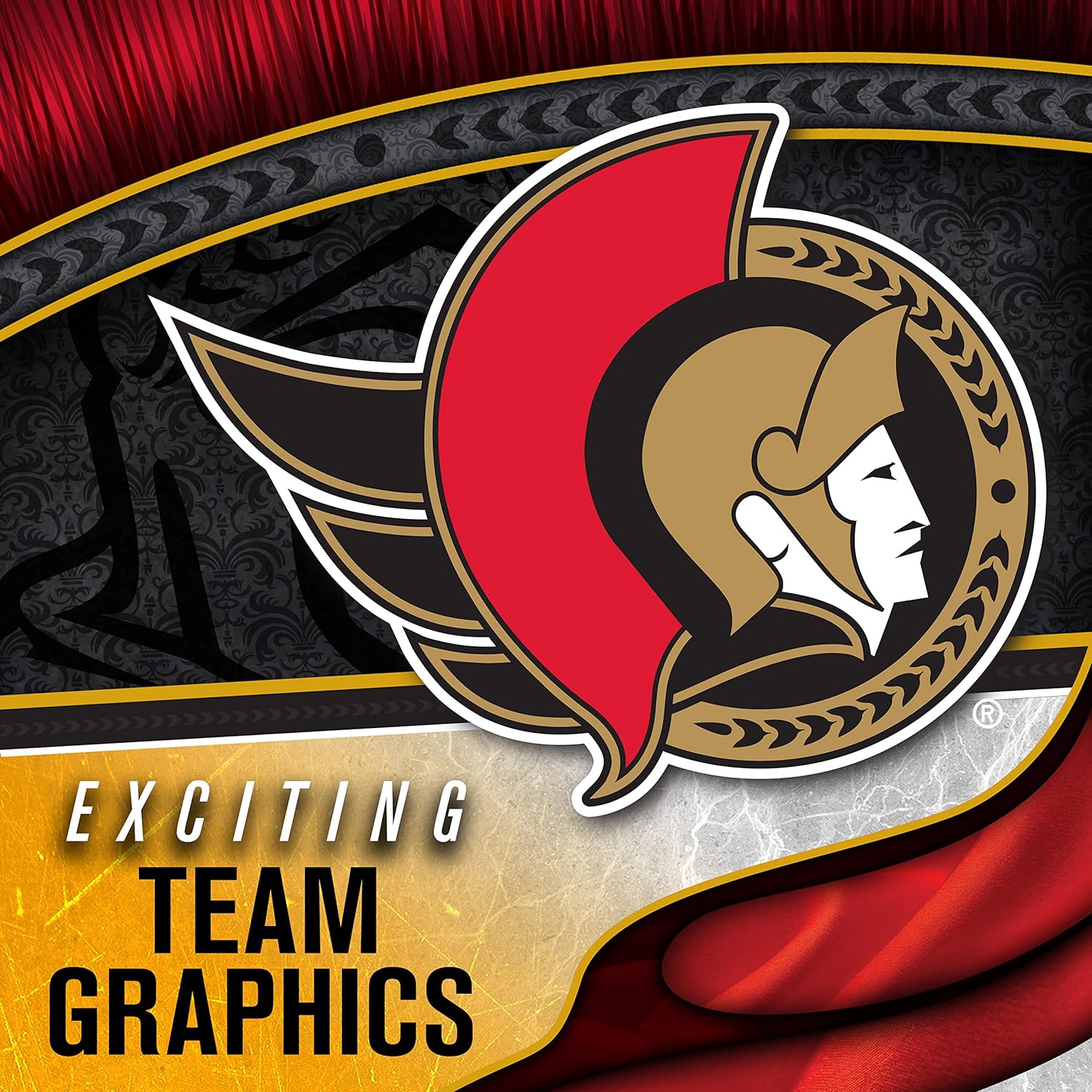 Franklin Sports NHL Team Logo Mini Hockey Goalie Mask with Case - Collectible Goalie Mask with Official NHL Logos and Colors