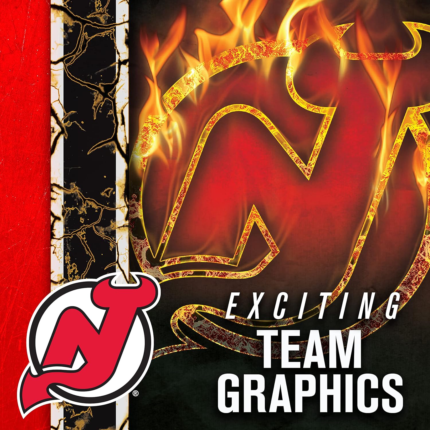 Franklin Sports NHL Team Logo Mini Hockey Goalie Mask with Case - Collectible Goalie Mask with Official NHL Logos and Colors