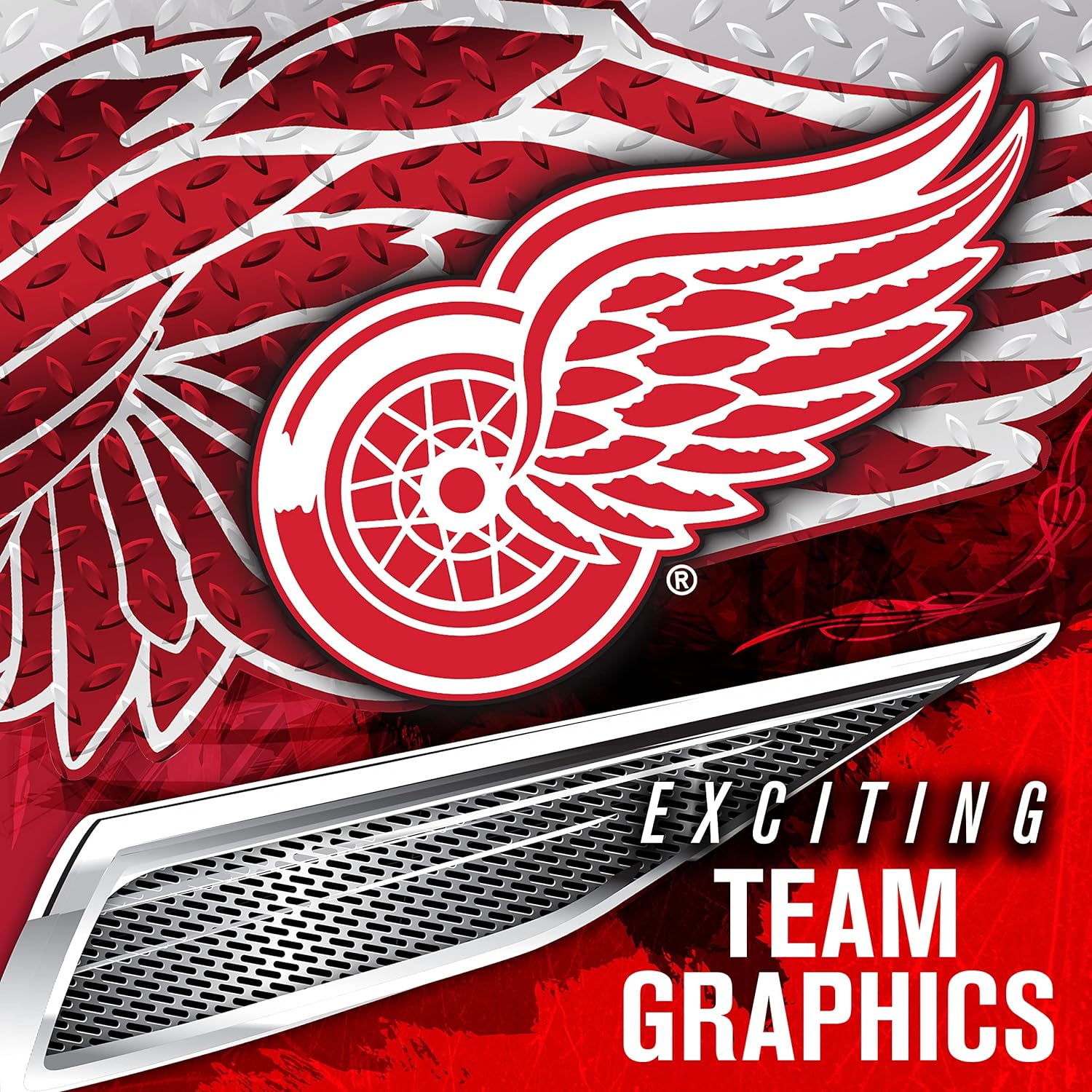 Franklin Sports NHL Team Logo Mini Hockey Goalie Mask with Case - Collectible Goalie Mask with Official NHL Logos and Colors