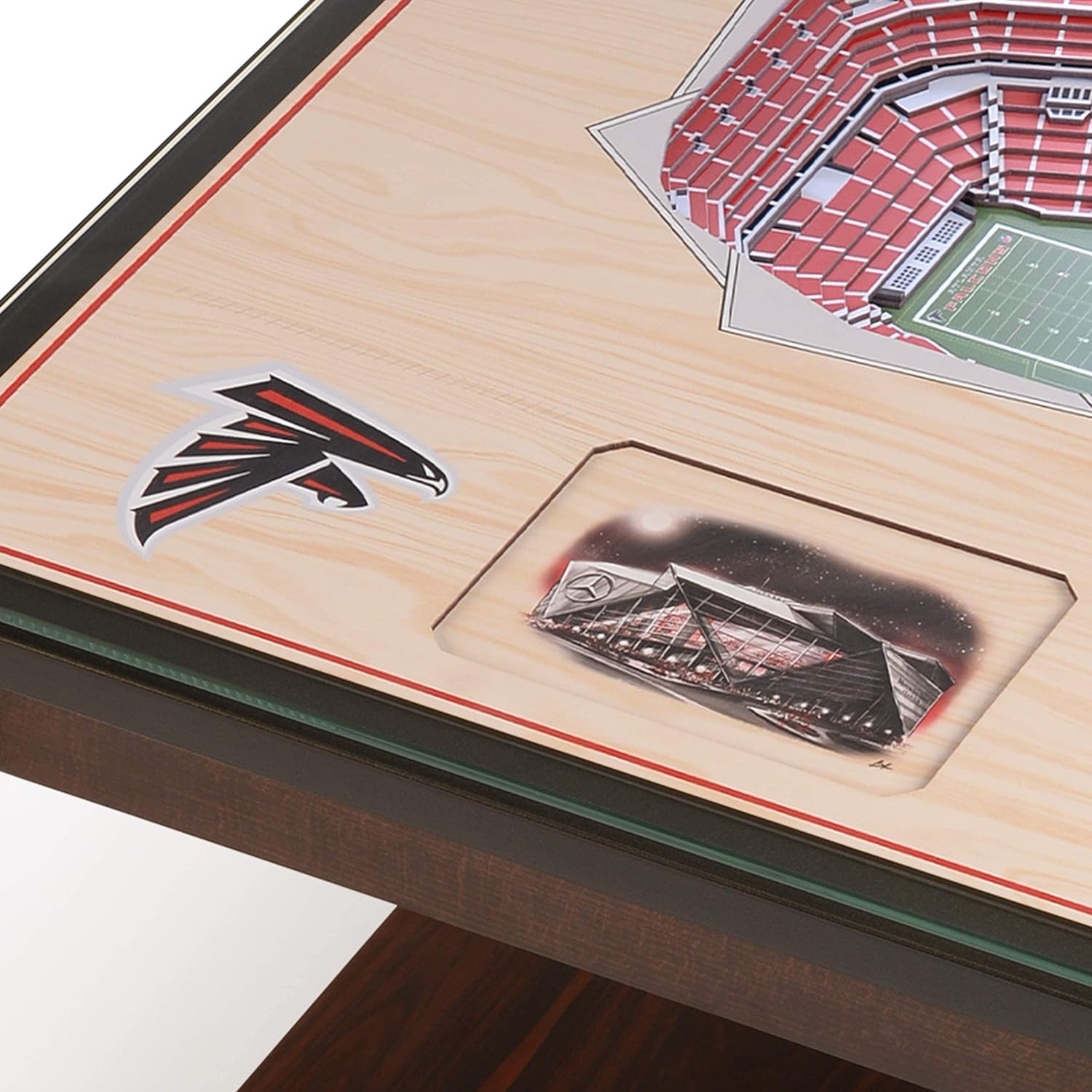YouTheFan NFL 25-Layer StadiumViews Lighted End Table