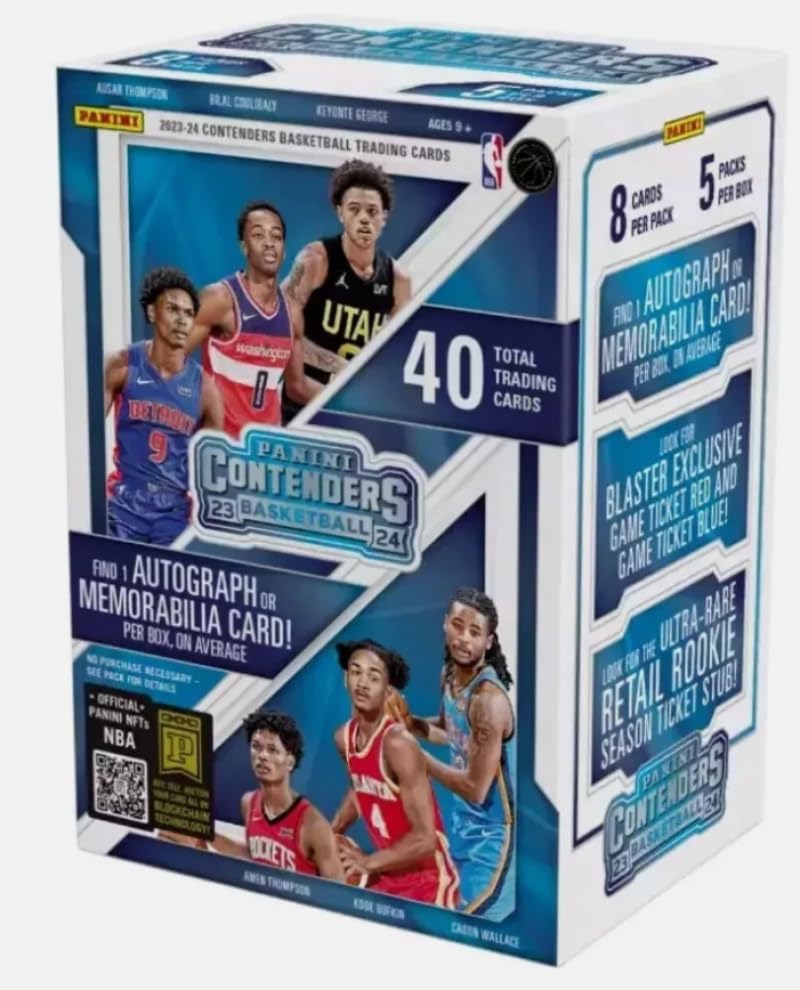 2023-24 Panini NBA Contenders Basketball Factory Sealed Blaster Box