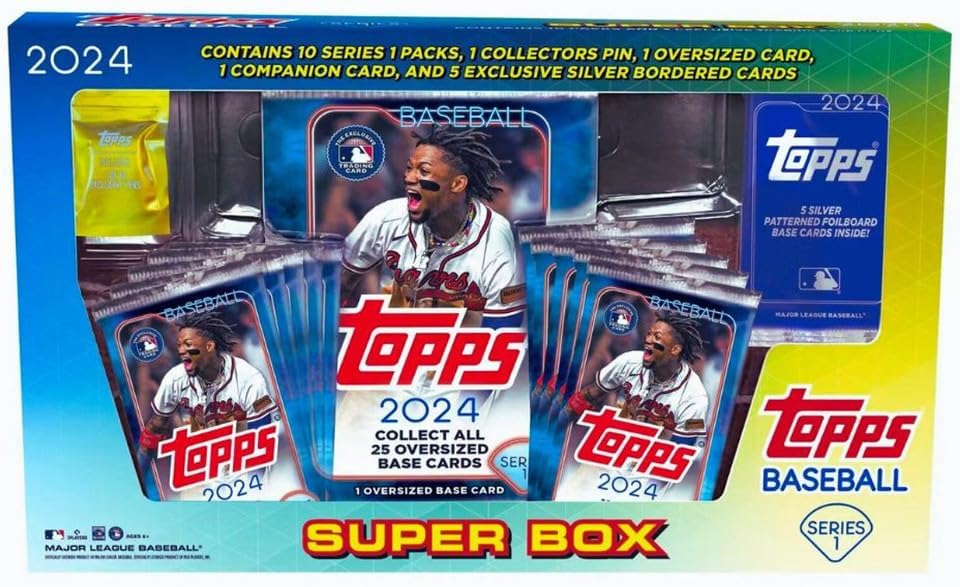 2024 Topps Series 1 Baseball Super Box