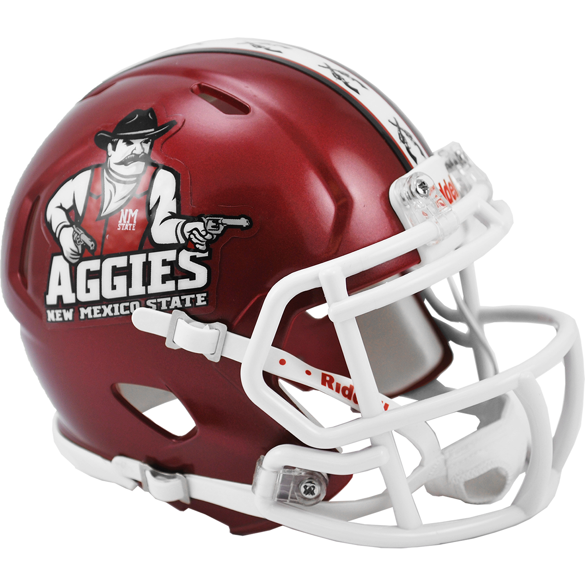 New Mexico State Aggies Riddell Speed Mini Helmet