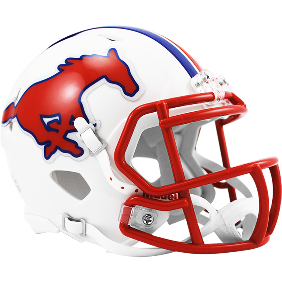 SMU Mustangs Riddell Speed Mini Helmet